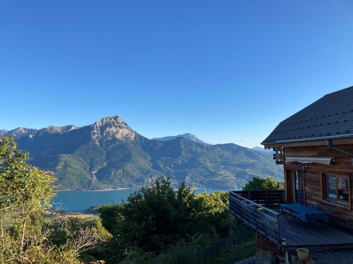 Bioclimatique Avec Vue Sur Le De Serre Poncon Chalet