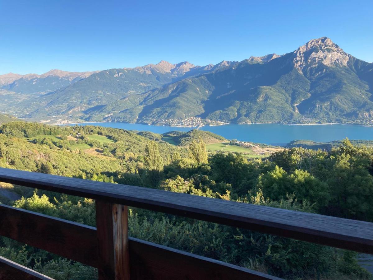 Chalet Bioclimatique Avec Vue Sur Le De Serre Poncon *