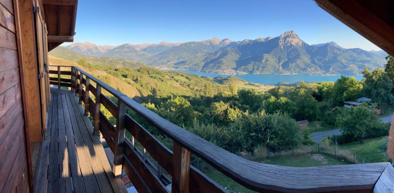 Bioclimatique Avec Vue Sur Le De Serre Poncon Chalet *